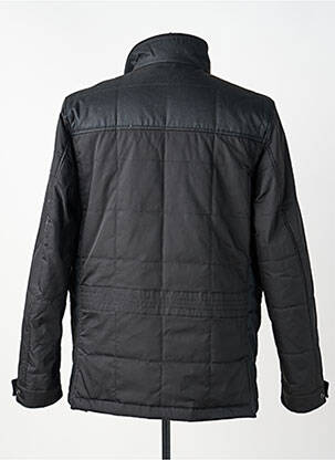 Blouson fermeture zippée sous rabat pressionné noir PIERRE CARDIN homme