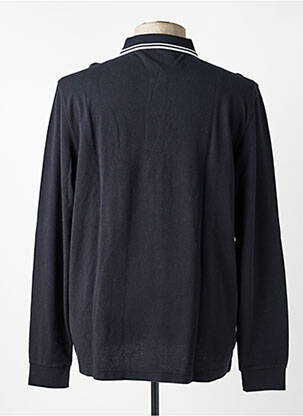 Polo manches longues manches longues noir FRED PERRY homme