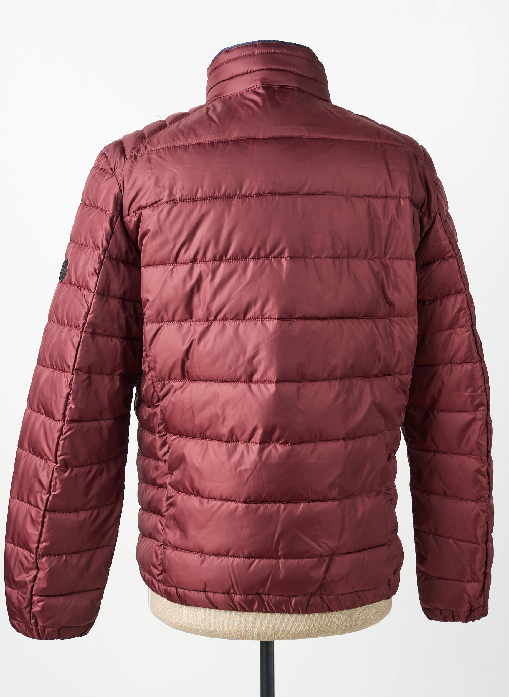 Doudoune manches longues sans capuche marron SEA BARRIER homme