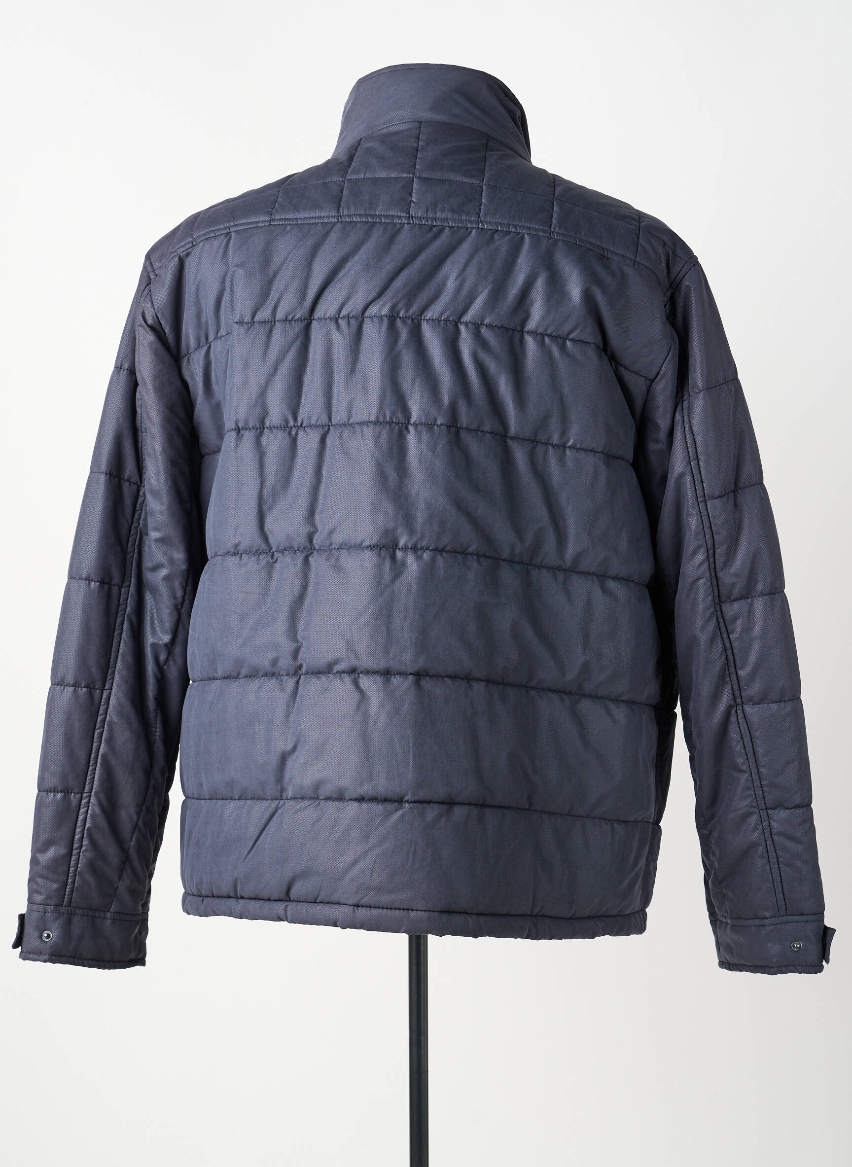 Doudoune manches longues sans capuche bleu SEA BARRIER homme