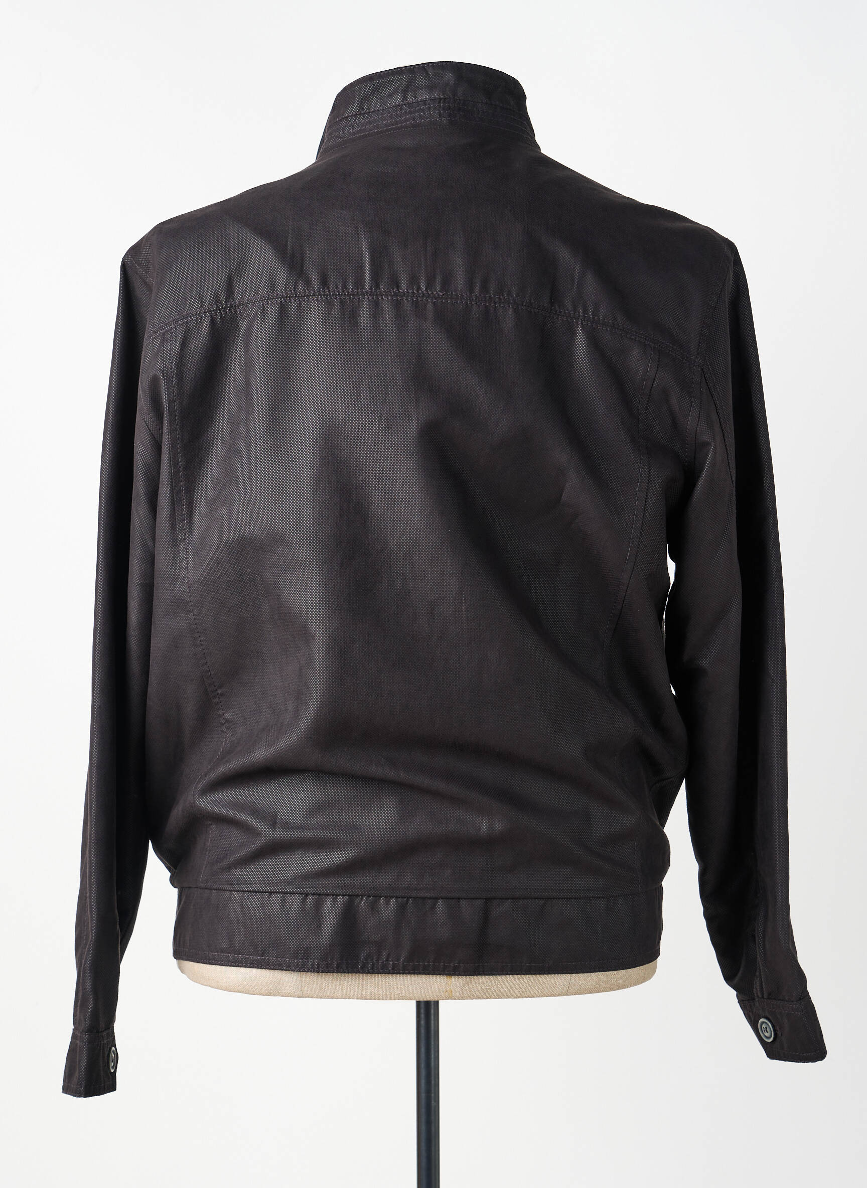 Blouson poches noir BENNY LES HOMMES homme