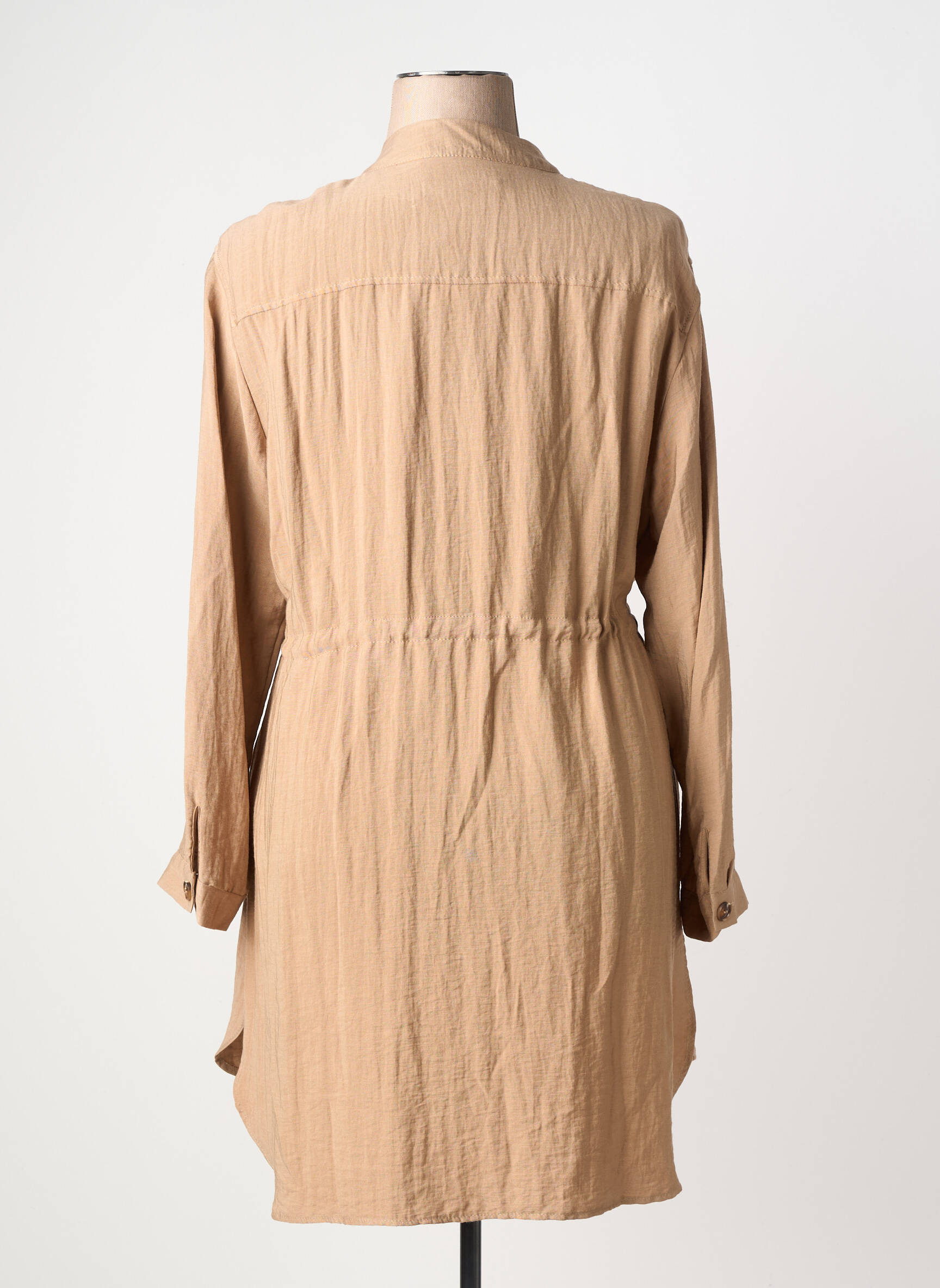 Tunique manches longues fermeture boutonnée sur le devant beige GERRY WEBER femme
