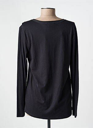 Top coupe fluide manches longues noir GERARD DAREL femme