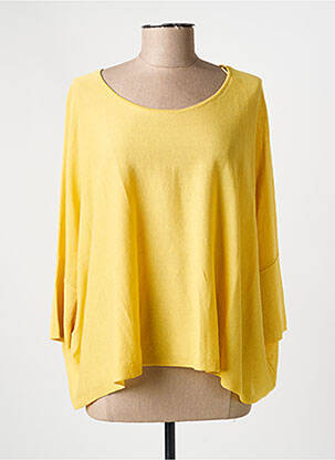 Tunique manches longues col rond jaune GERRY WEBER femme