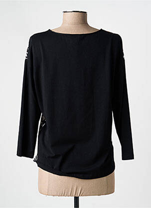 Top coupe cintrée manches longues noir GERRY WEBER femme