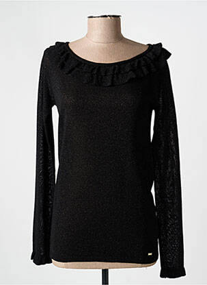 Top stretch manches longues noir GAUDI femme