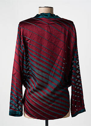 Blouse manches longues manches longues vert SISLEY femme