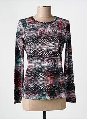 Top stretch manches longues noir GERRY WEBER femme