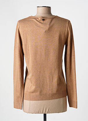 Pull stretch manches longues marron GERRY WEBER femme