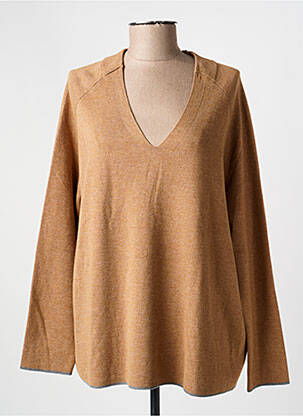 Pull coupe droite manches longues marron GERRY WEBER femme
