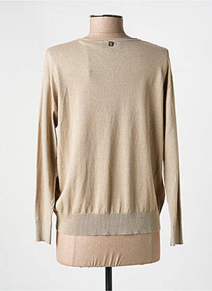 Pull col v manches longues beige MARKUP femme
