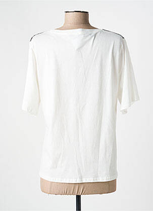 T-shirt imprimé fantaisie manches courtes blanc BRIGITTE BARDOT femme