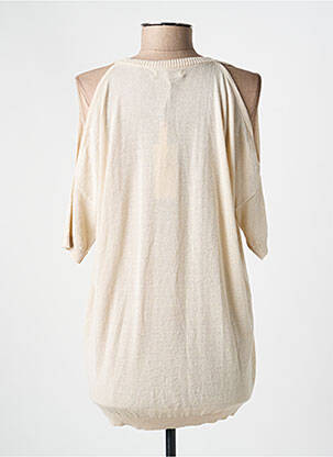 Top stretch manches courtes beige GAUDI femme