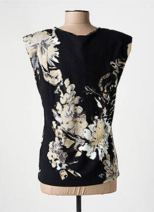 T-shirt stretch manches courtes noir NÜ femme