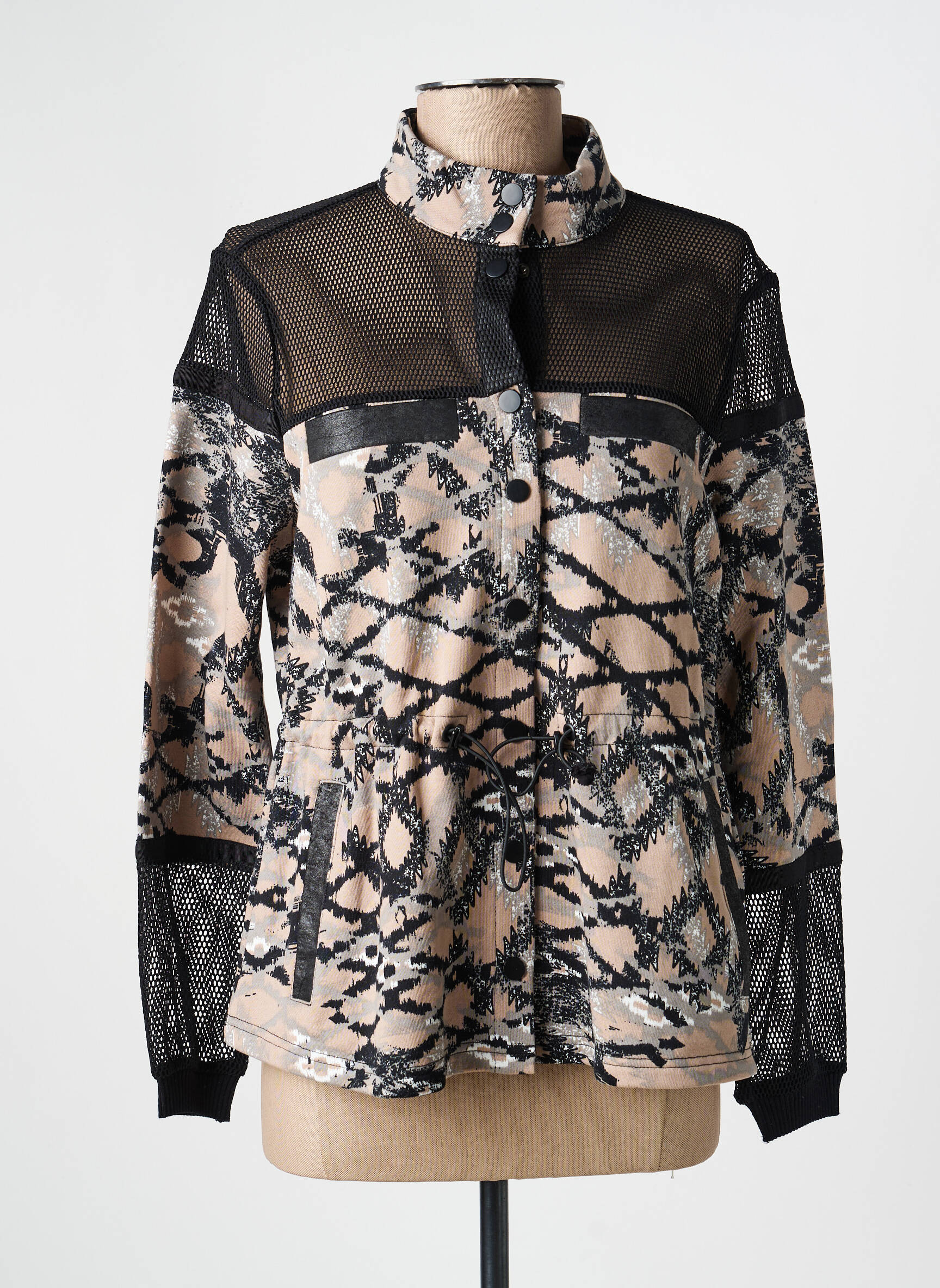 Veste casual poches noir NÜ femme