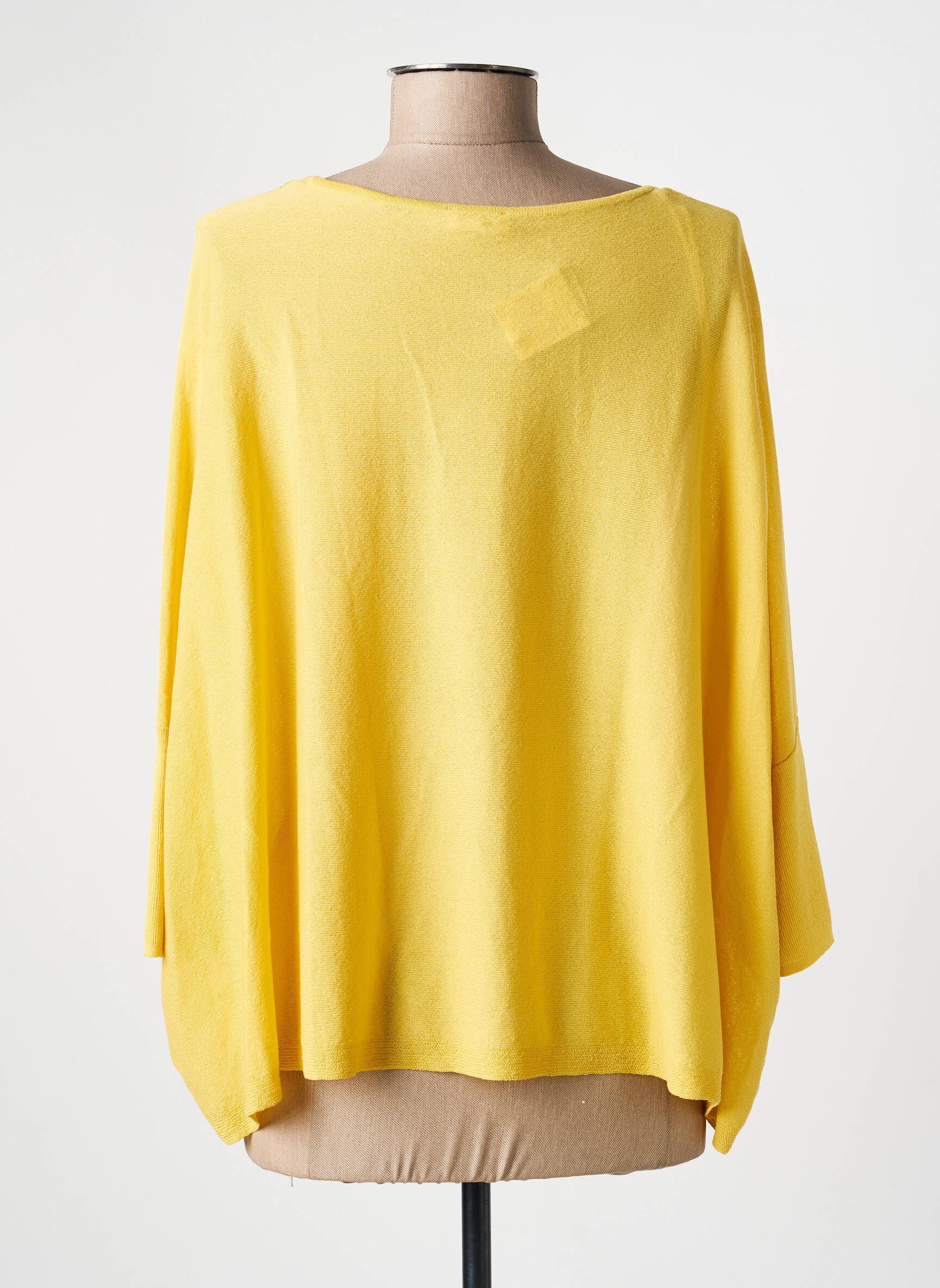 Tunique manches longues col rond jaune GERRY WEBER femme