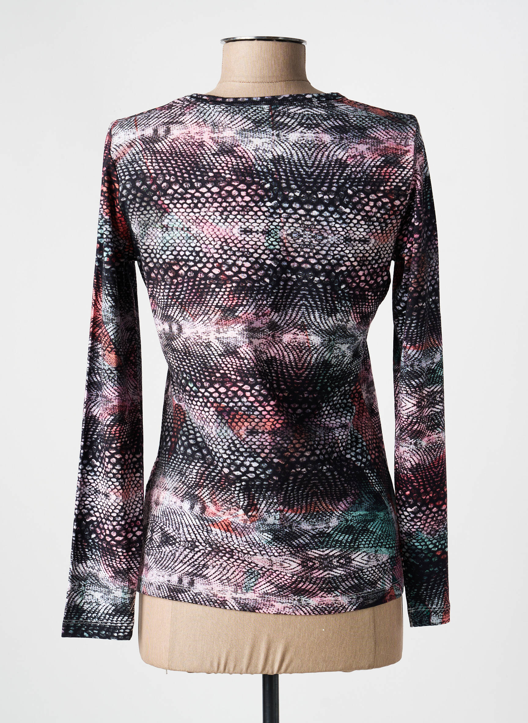 Top stretch manches longues noir GERRY WEBER femme