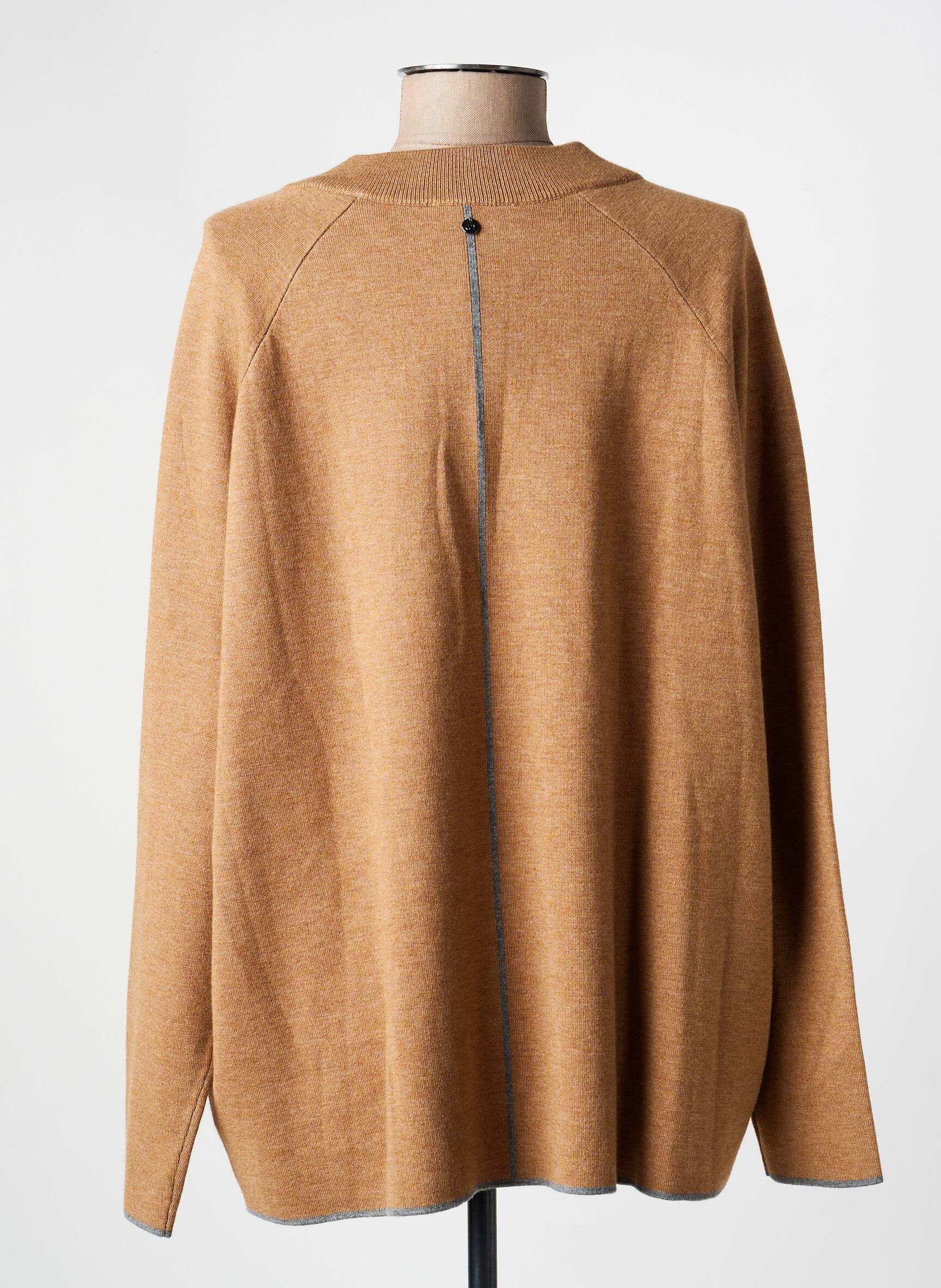 Pull coupe droite manches longues marron GERRY WEBER femme