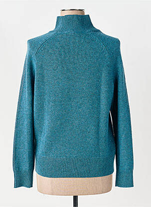 Pull col roulé coupe droite manches longues bleu GERRY WEBER femme