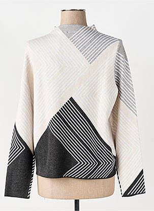 Pull coupe droite manches longues noir GERRY WEBER femme
