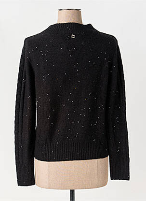 Pull coupe droite manches longues noir MARKUP femme