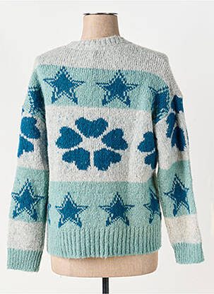 Pull coupe droite manches longues bleu WHITE STUFF femme