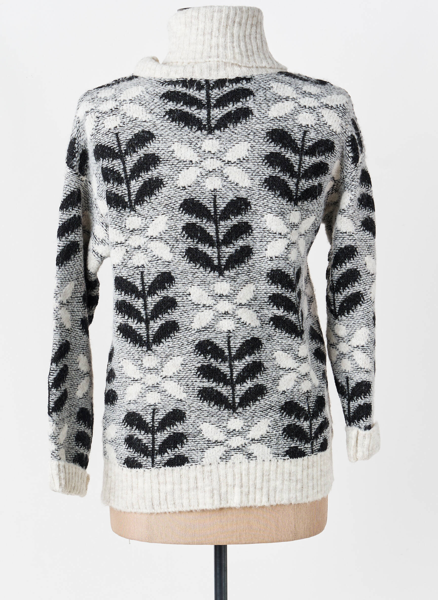 Pull coupe droite manches longues gris TINTA femme