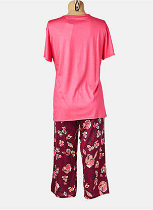 Pyjama manches courtes rose SCHIESSER femme