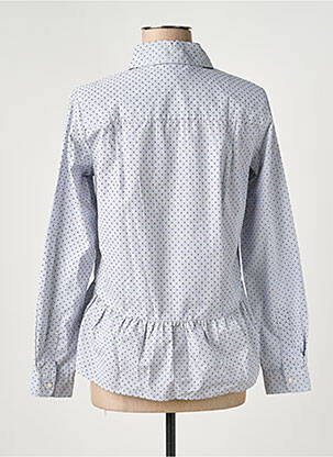 Chemisier coupe cintrée manches longues bleu 0039 ITALY femme