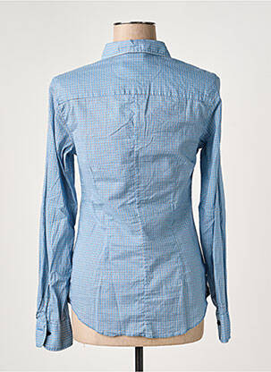 Chemisier coupe cintrée manches longues bleu 0039 ITALY femme