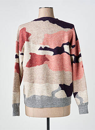 Pull stretch manches longues rose WHITE STUFF femme