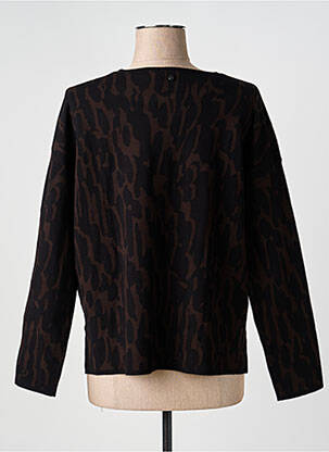 Pull coupe cintrée manches longues marron GERRY WEBER femme