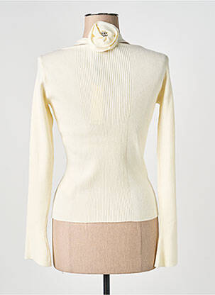 Pull stretch manches longues beige GAUDI femme