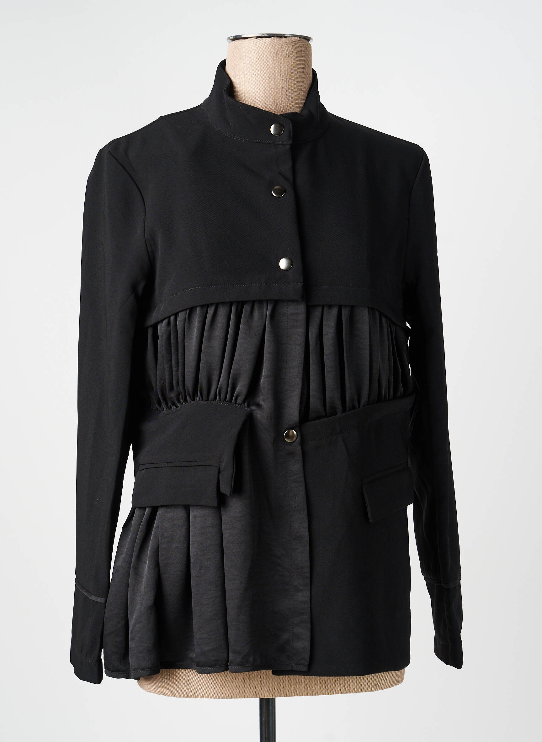 Veste casual poches noir NÜ femme