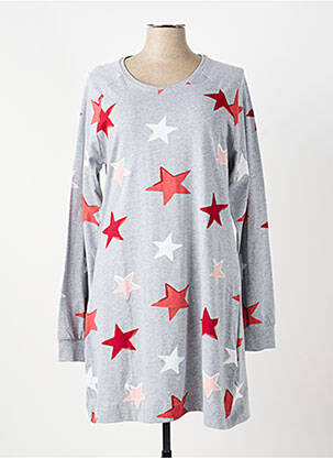 Chemise de nuit stretch gris REBELLE BY PASTUNETTE femme