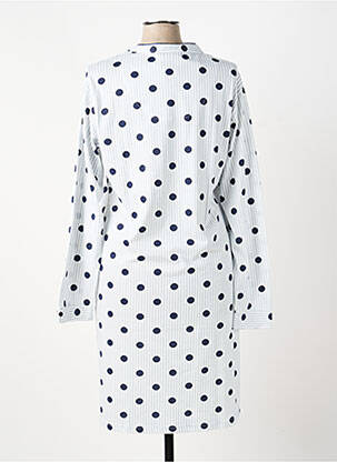 Chemise de nuit imprimé rayures bleu PASTUNETTE femme