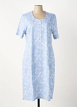Chemise de nuit stretch bleu PASTUNETTE femme