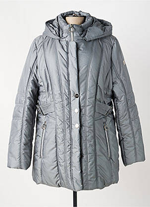 Doudoune manches longues a capuche gris BETTY BARCLAY femme
