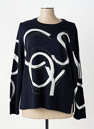 Pull stretch manches longues noir BETTY BARCLAY femme