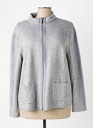 Veste casual poches gris FRANK WALDER femme