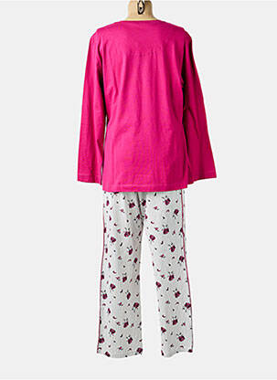 Pyjama tissage jersey violet PASTUNETTE femme