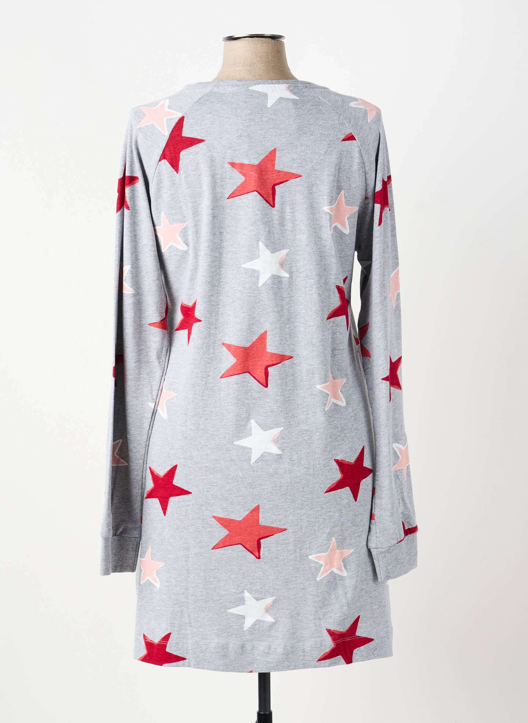 Chemise de nuit stretch gris REBELLE BY PASTUNETTE femme