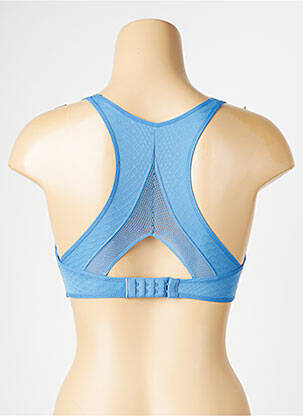 Soutien-gorge effet matière satinée brassieres bleu PASSIONATA femme