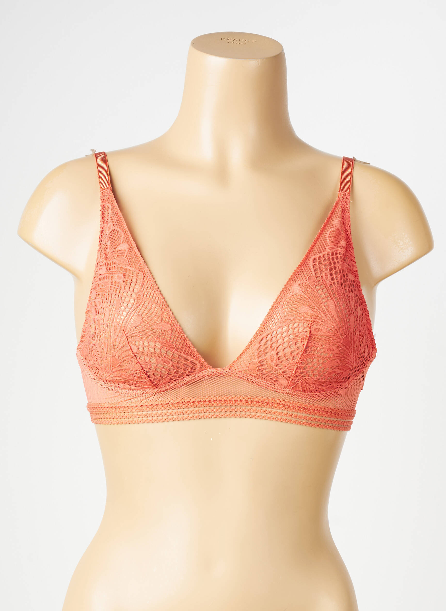 Soutien-gorge sans armature haut soutien-gorge emboitant orange PASSIONATA femme