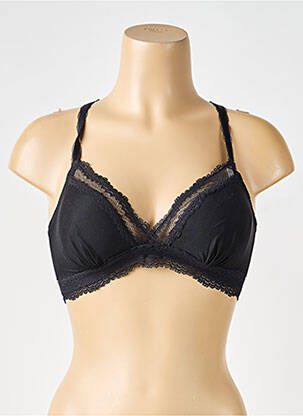 Soutien-gorge sans armature haut soutien-gorge avec mousse de rembourrage amovible noir SIMONE PERELE femme