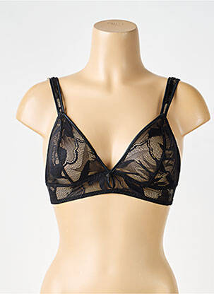 Soutien-gorge sans armature haut soutien-gorge emboitant noir SIMONE PERELE femme