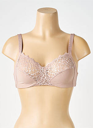 Soutien-gorge effet matière satinée haut soutien-gorge emboitant chair SIMONE PERELE femme