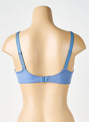 Soutien-gorge effet matière satinée haut soutien-gorge emboitant bleu SIMONE PERELE femme