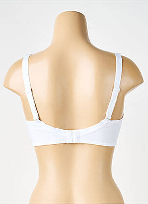 Soutien-gorge effet matière satinée haut soutien-gorge emboitant blanc SIMONE PERELE femme