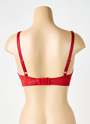 Soutien-gorge effet matière satinée haut soutien-gorge emboitant rouge PASSIONATA femme